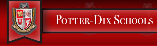 Potter-Dix Public Schools Logo 